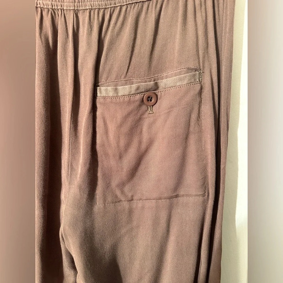 BDG Urban Outfitters Nordstrom Taupe Tencel Nylon Soft Utility Cargo Joggers S - Picture 10 of 15